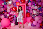 Barbie Girl by Brittany Ebany & Co. sold by Lilly Bear Studio Props, balloon wall - balloons - barbie - barbie girl - d