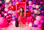 Barbie Girl by Brittany Ebany & Co. sold by Lilly Bear Studio Props, balloon wall - balloons - barbie - barbie girl - d