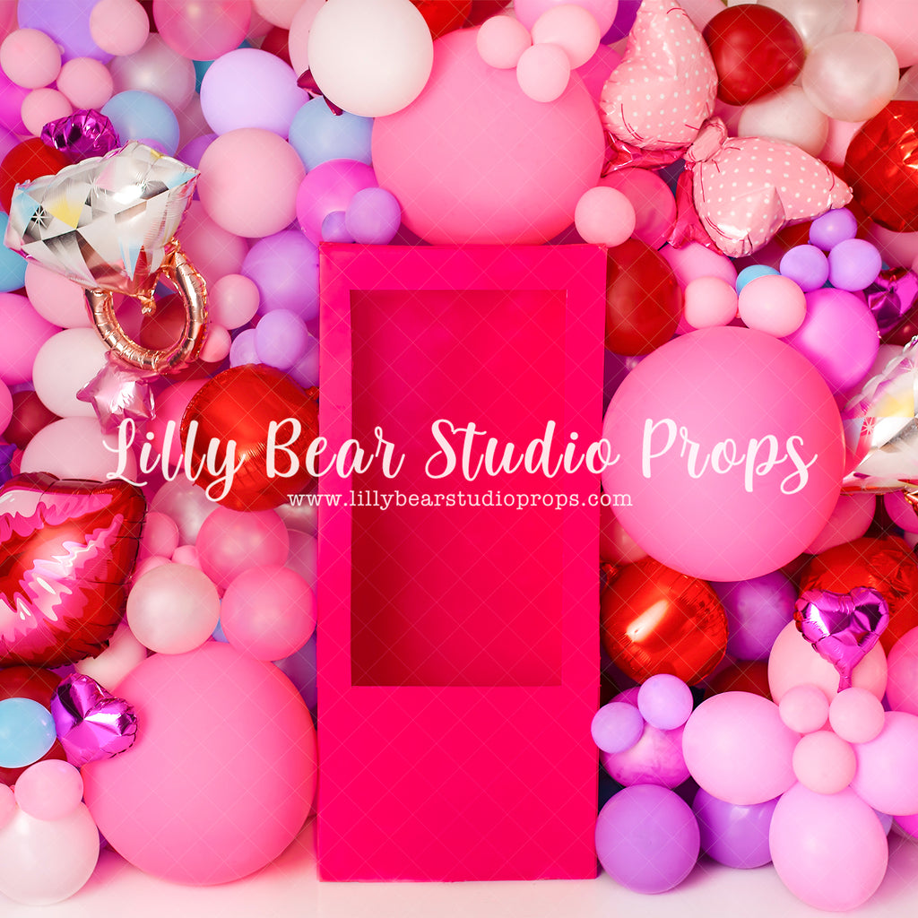 Barbie Girl by Brittany Ebany & Co. sold by Lilly Bear Studio Props, balloon wall - balloons - barbie - barbie girl - d