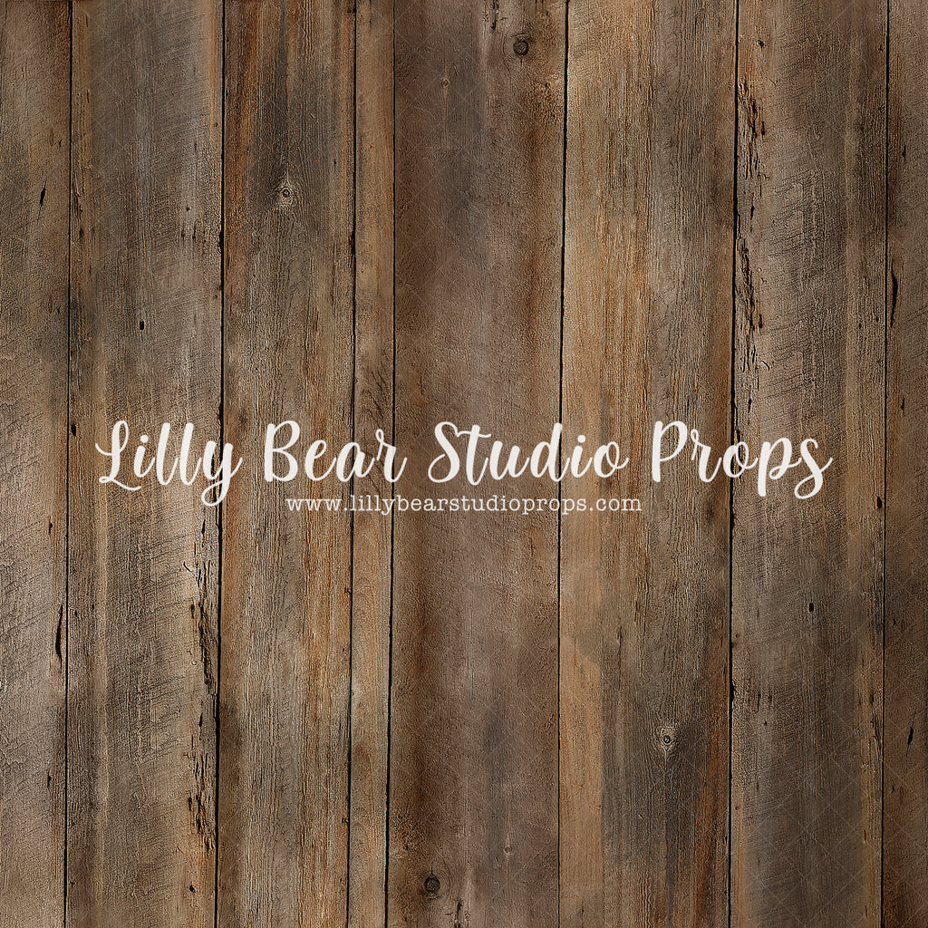 Barn Wood LB Pro Floor by Amber Costa Photography sold by Lilly Bear Studio Props, barn wood - brown wood - brown wood