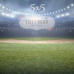 Field Of Dreams by Lilly Bear Studio Props sold by Lilly Bear Studio Props, baseball - baseball field - FABRICS - field