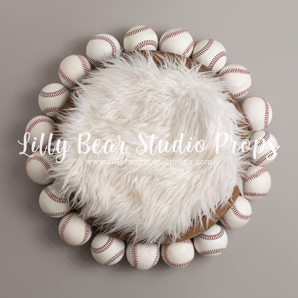 Baseball Digital Backdrop - Lilly Bear Studio Props, baseball, baseballs, digital backdrop, little slugger, newborn baseball, newborn digital backdrop
