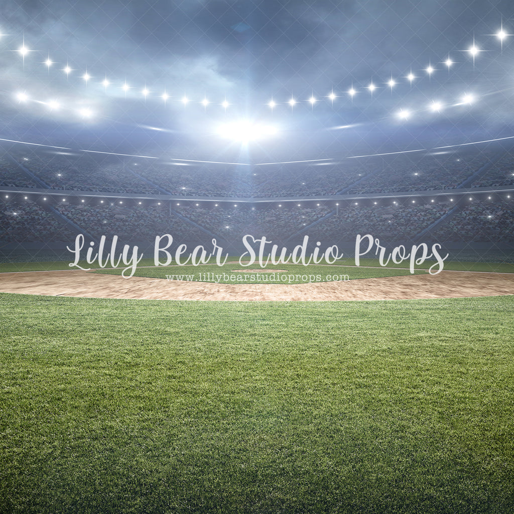 Field Of Dreams by Lilly Bear Studio Props sold by Lilly Bear Studio Props, baseball - baseball field - FABRICS - field