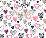 Be Still My Heart by Lilly Bear Studio Props sold by Lilly Bear Studio Props, be still my heart - black heart - Fabric