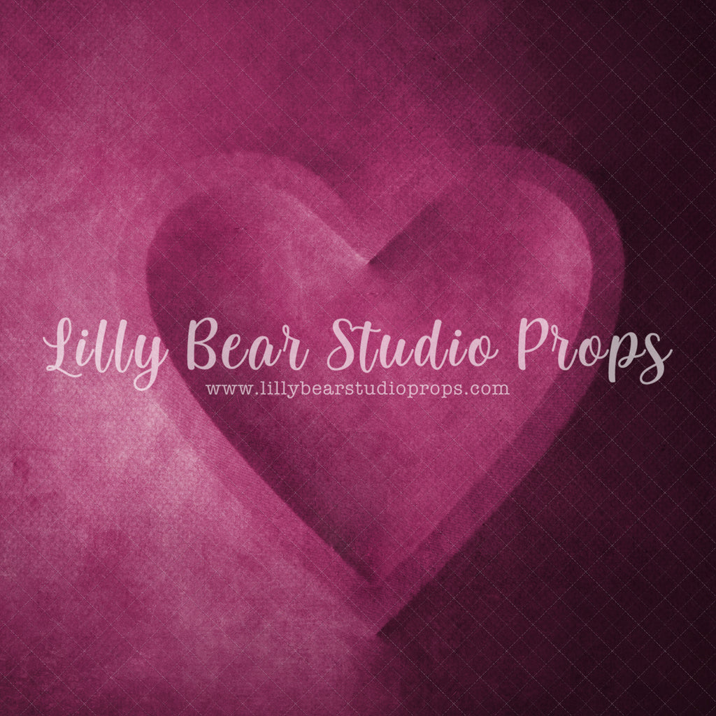 Be Still My Hear Pink Digital Backdrop - Lilly Bear Studio Props, digital backdrop, heart, heart bowl, newborn digital backdrop, pink