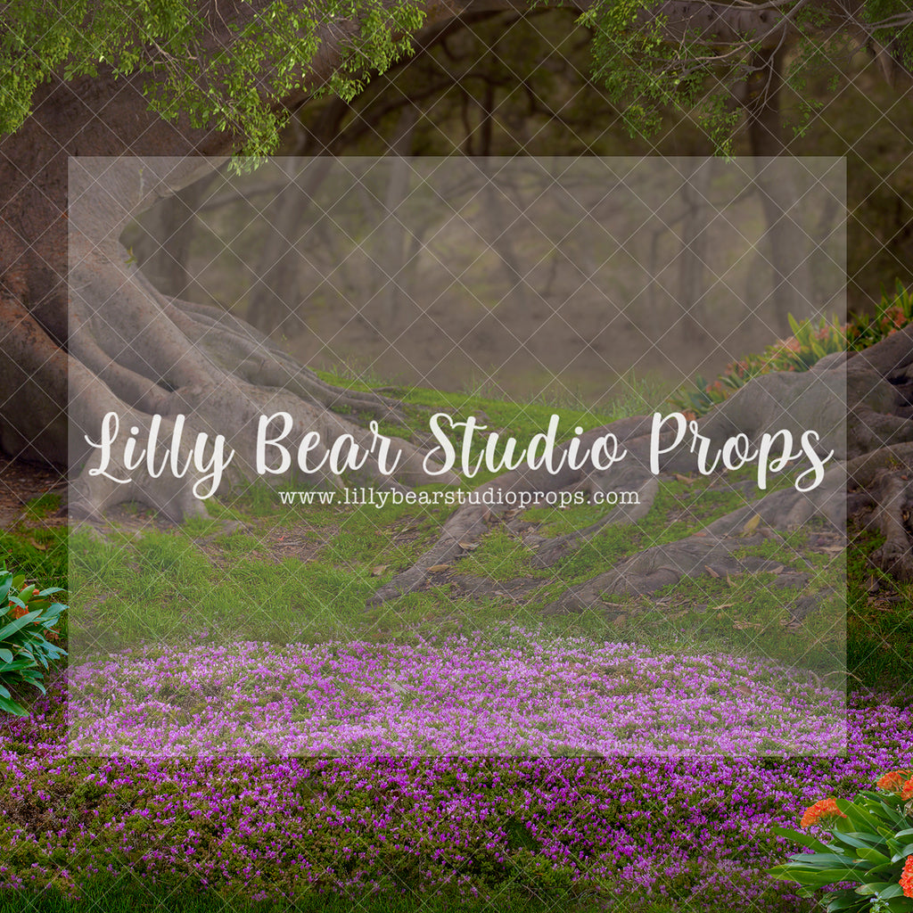 Beautiful Meadow - Lilly Bear Studio Props, center park, cherry blossom tree, cherry blossoms, europe, Fabric, FABRICS, flower cart, flower spring, garden, lond, london, notting hill, paris, parisian, park, pink tulips, spring, tulip, Wrinkle Free Fabric