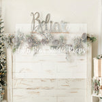 Believe Headboard - Lilly Bear Studio Props, christmas, Cozy, Decorated, Festive, Giving, Holiday, Holy, Hopeful, Joyful, Merry, Peaceful, Peacful, Red & Green, Seasonal, Winter, Xmas, Yuletide