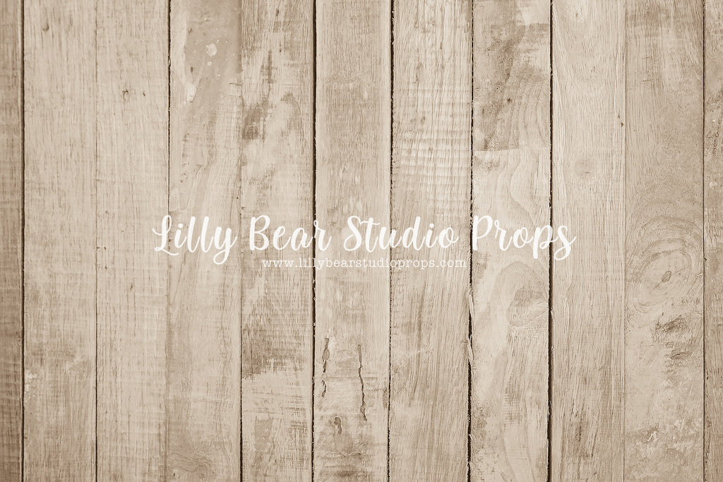 Bernard Vertical Wood LB Pro Floor by Lilly Bear Studio Props sold by Lilly Bear Studio Props, cream wood - distressed