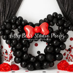 Big Red Bow by Anything Goes Photography sold by Lilly Bear Studio Props, clubhouse - Fabric - girls - mickey mouse - m