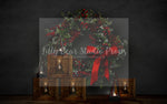 Big Red Xmas Bow Ebony - Lilly Bear Studio Props, boho christmas fireplace, candles, christmas, christmas fireplace, christmas snow, christmas train, Cozy, Decorated, Fabric, FABRICS, Festive, Giving, Holiday, Holy, Hopeful, Joyful, Merry, Peaceful, Peacful, Red & Green, Seasonal, train tracks, tree farm, winter, wreath, Xmas, Yuletide