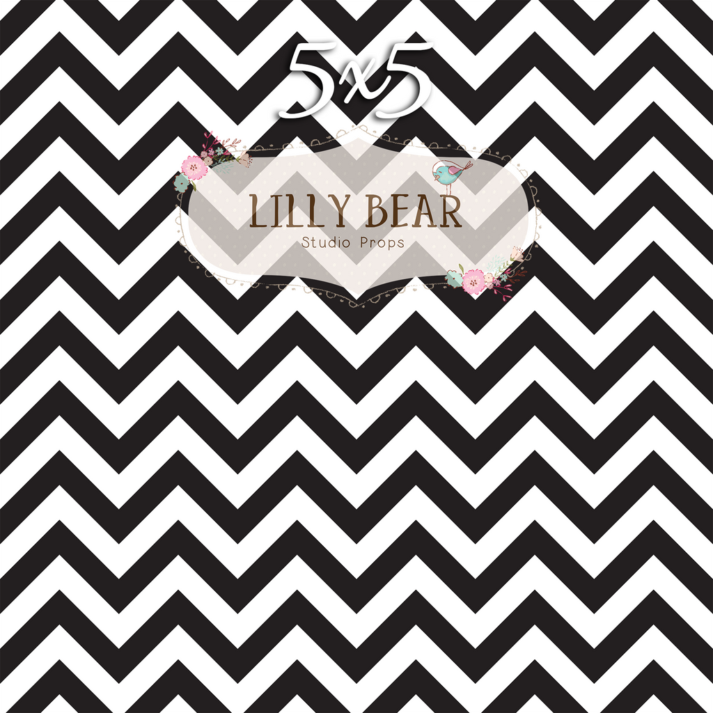 Black Chevron by Lilly Bear Studio Props sold by Lilly Bear Studio Props, black chevron - boys - chevron - Fabric - FAB