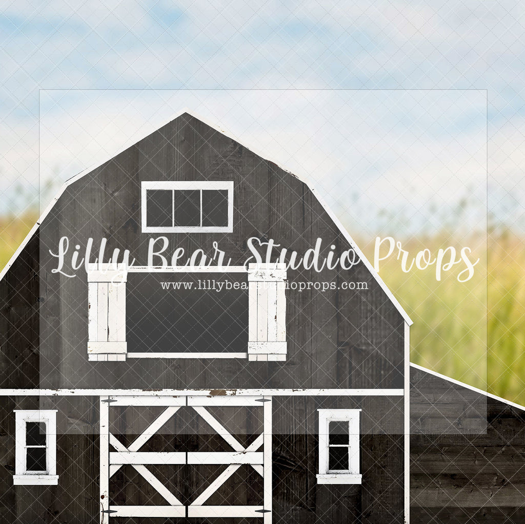 Black Barn - Lilly Bear Studio Props, barn, barn animals, barn doors, barn party, barnyard, barnyard animals, black barn, Fabric, FABRICS, farm animals, little barn, old mcdonalds, spring barn, wild, wild animals
