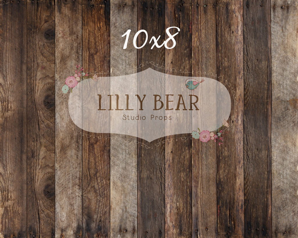 Blake Wood Planks LB Pro Floor by Lilly Bear Studio Props sold by Lilly Bear Studio Props, barn wood - brown wood - bro