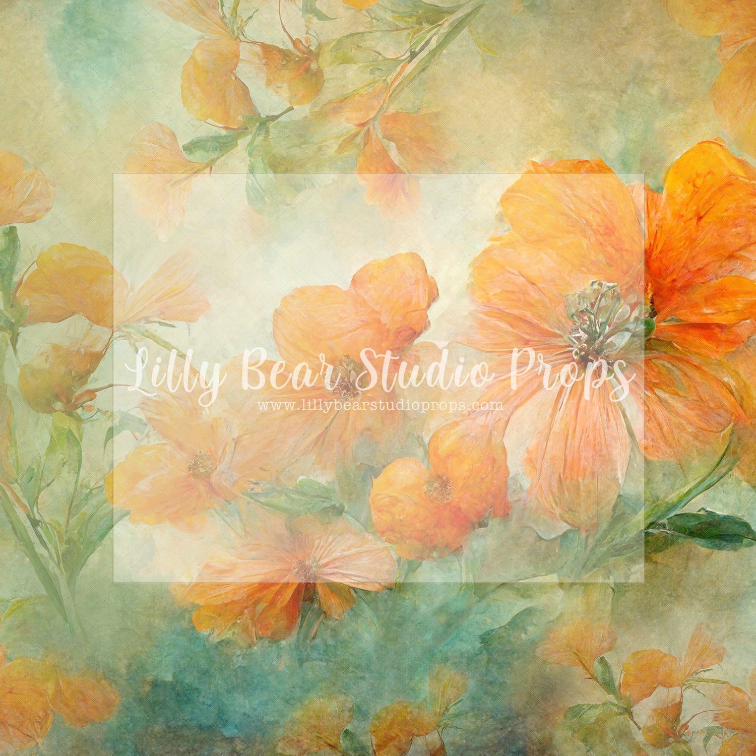 Blissful Tangerine Floral