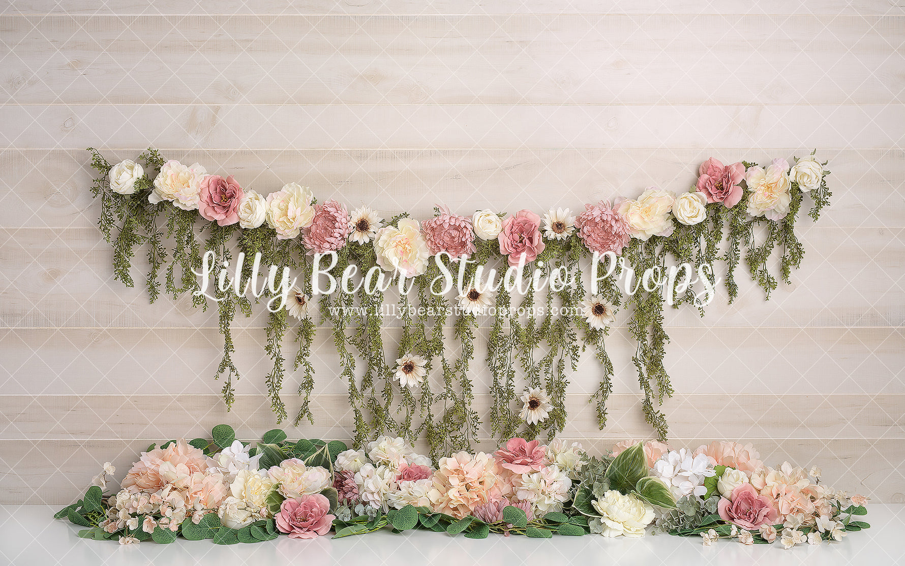 Bloom With Grace by Sweet Memories Photos By Carolyn sold by Lilly Bear Studio Props, birthday - cake smash - cream - c