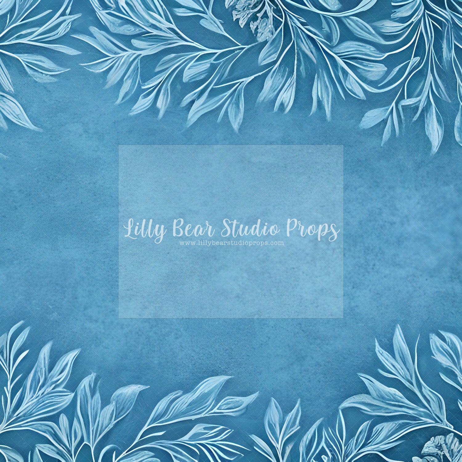 Blue Frost Flowers