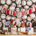 Blue Jays Baseball - Lilly Bear Studio Props, april showers, ball, ball game, baseball, baseball balls, baseball bat, baseball birthday, baseball diamond, baseball field, baseball glove, baseball player, blue jays, blue jays baseball, coca cola, Fabric, girl baseball, hello kitty, hello kitty baseball, peanuts, popcorn, sports, star player, Wrinkle Free Fabric