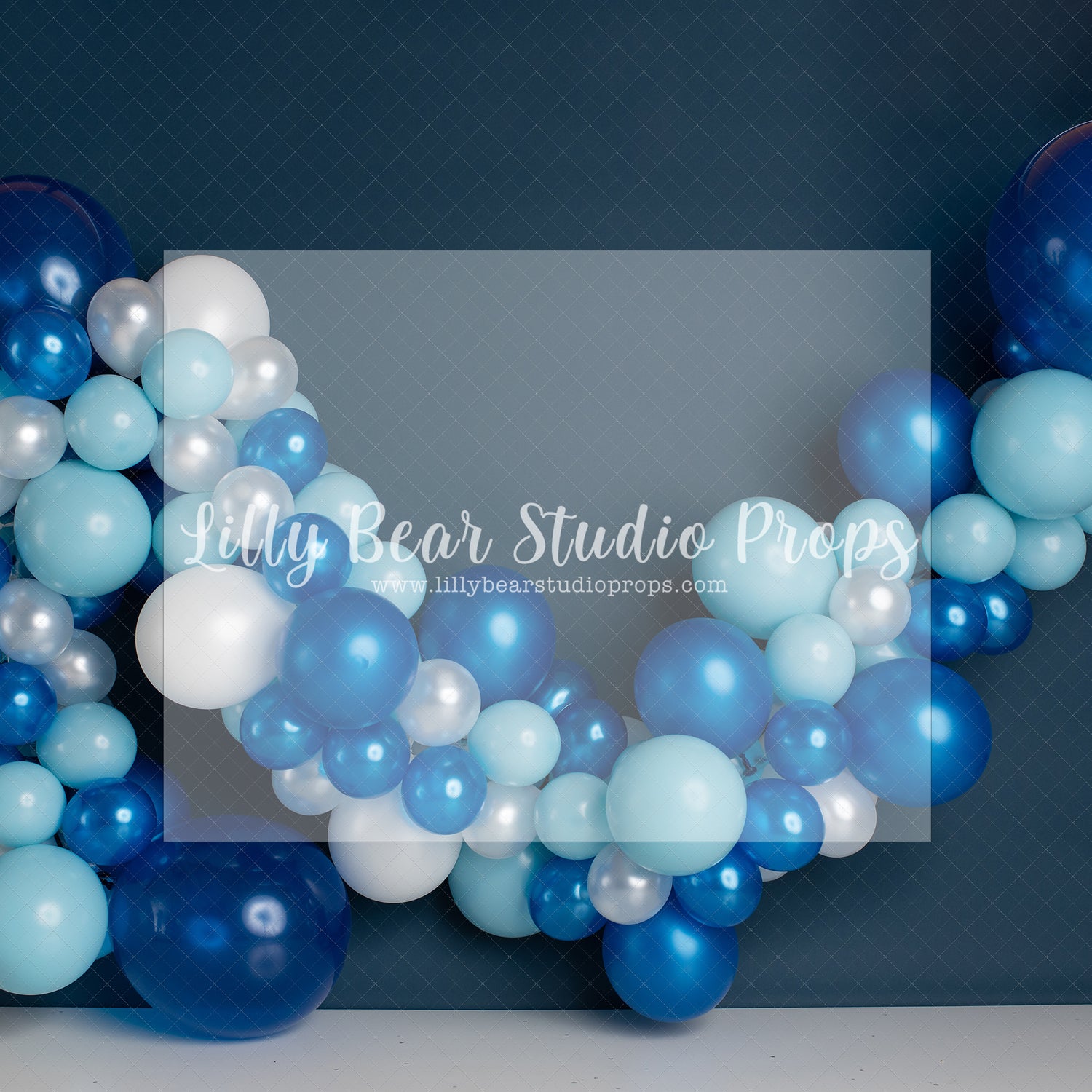 Blue Squid Nautical by E Newton - Lilly Bear Studio Props, anker, blue balloon, blue balloon garland, blue balloons, little sailor, nautical, nautical balloon garland, nautical balloon garlands, nautical theme, ocean blue, sailor