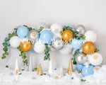 Blue Winter Eucalyptus Balloon Garland - Lilly Bear Studio Props, boho balloons, boho teepee, eucalyptus, eucalyptus balloon, eucalyptus balloon arch, eucalyptus birthday, eucalyptus garden, fabric, fine art, floral, girls, one-derland, onederland, poly, silver winter, strawberries & cream, strawberry, teepee, vinyl, white winter, winter, winter diamond, winter garland, winter lights, winter onederland, winter snow, winter-onderland, Wrinkle Free Fabric