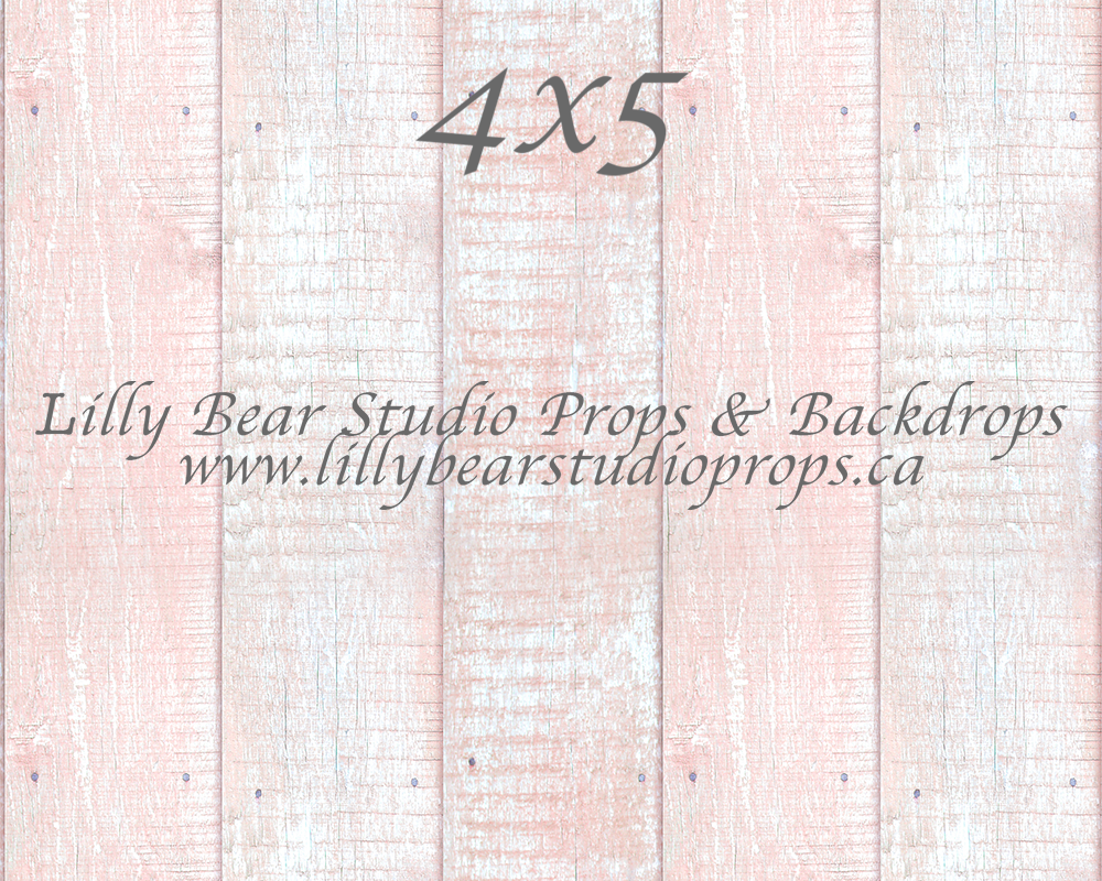 Blush Chalk Vertical Wood Planks Floor - Lilly Bear Studio Props, FABRICS, FLOORS, mat floors