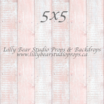 Blush Chalk Vertical Wood Planks Floor - Lilly Bear Studio Props, FABRICS, FLOORS, mat floors