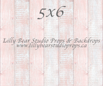Blush Chalk Vertical Wood Planks Floor - Lilly Bear Studio Props, FABRICS, FLOORS, mat floors