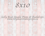 Blush Chalk Vertical Wood Planks Floor - Lilly Bear Studio Props, FABRICS, FLOORS, mat floors