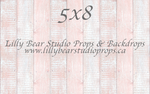 Blush Chalk Vertical Wood Planks Floor - Lilly Bear Studio Props, FABRICS, FLOORS, mat floors