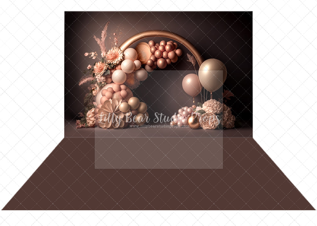 Blush Balloon & Autumn Solid Combo