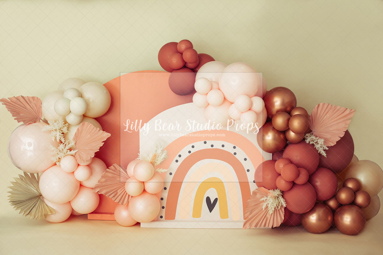 Blush Love Rainbow Arch