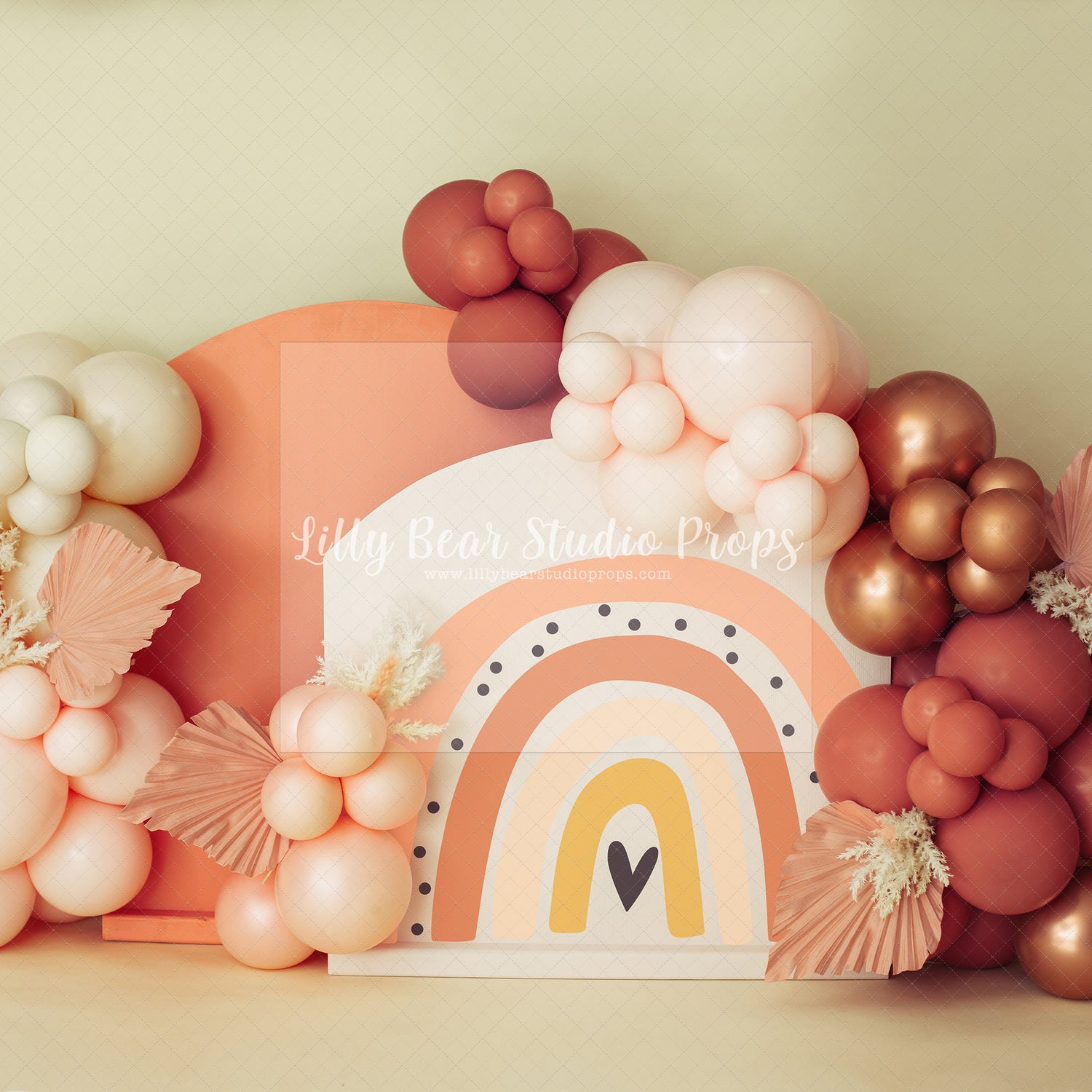 Blush Love Rainbow Arch