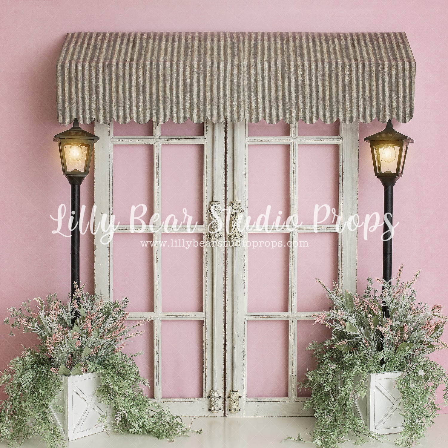 Blushing Spring Awning by Lilly Bear Studio Props sold by Lilly Bear Studio Props, boys - cake smash - fabric - FABRICS