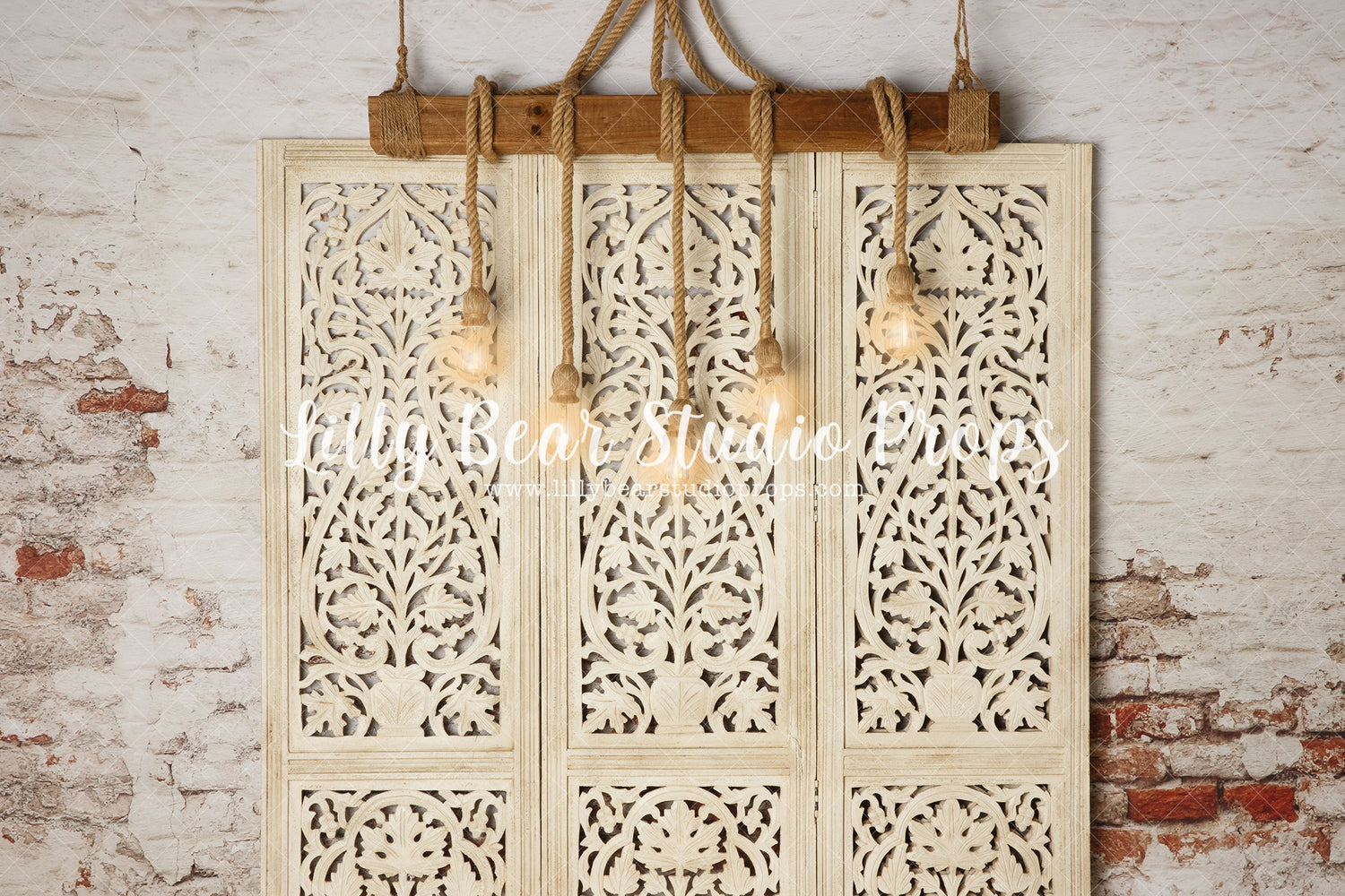 Bohemian Mandala Headboard - Lilly Bear Studio Props, bohemian, bohemian headband, boho, boho christmas headboard, boho headboard, boho holiday, boho lights, christmas, christmas headboard, christmas village, Fabric, fancy headboard, farmhouse christmas headboard, hanging lights, headbaord, headboard, holiday, holiday christmas, lanterns, vintage headboard, white christmas, white headboard, white holiday, white winter, winter, winter christmas, winter diamond, Wrinkle Free Fabric