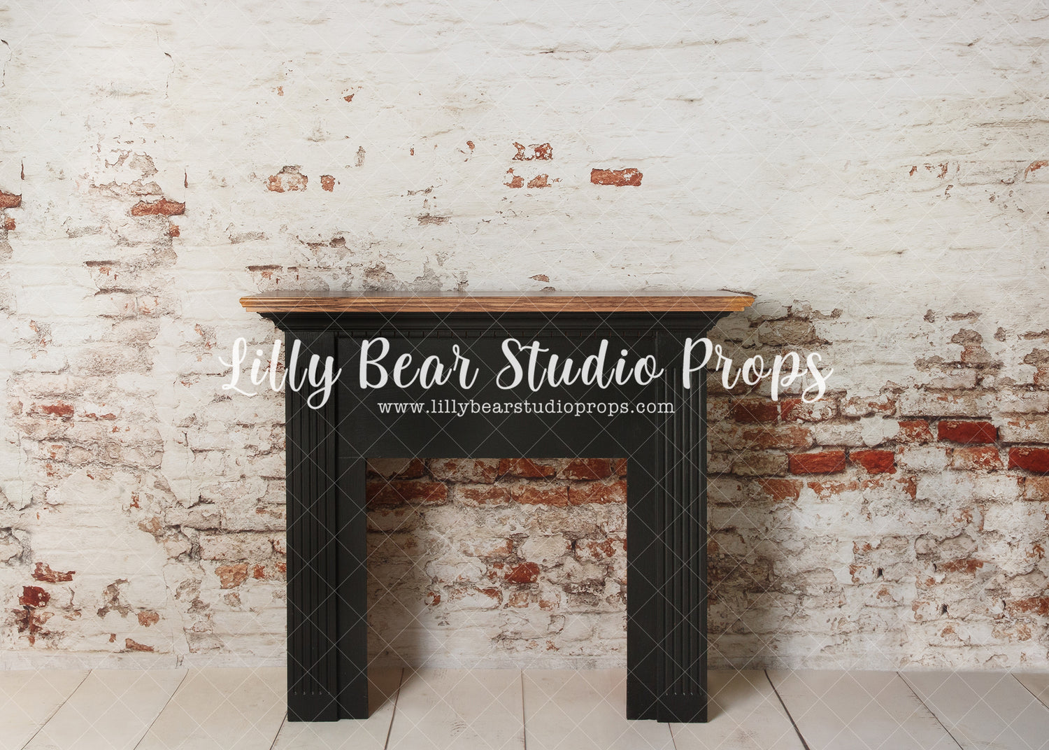Bohemian Mantle - Lilly Bear Studio Props, black fireplace, black mantel, bohemian mantel, boho mantel, christmas, christmas fireplace, christmas mantel, christmas village, evergreen trees, evergreens, Fabric, fireplace, holiday, holiday christmas, mantel, pine trees, Wrinkle Free Fabric