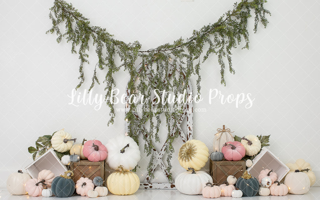 Bohemian Pretty Pumpkin by Karissa Knowles Photography sold by Lilly Bear Studio Props, autumn - autumn colors - autumn