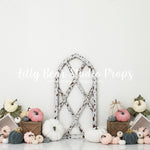 Bohemian Autumn by Karissa Knowles Photography sold by Lilly Bear Studio Props, autumn - Fabric - fall - green - greene