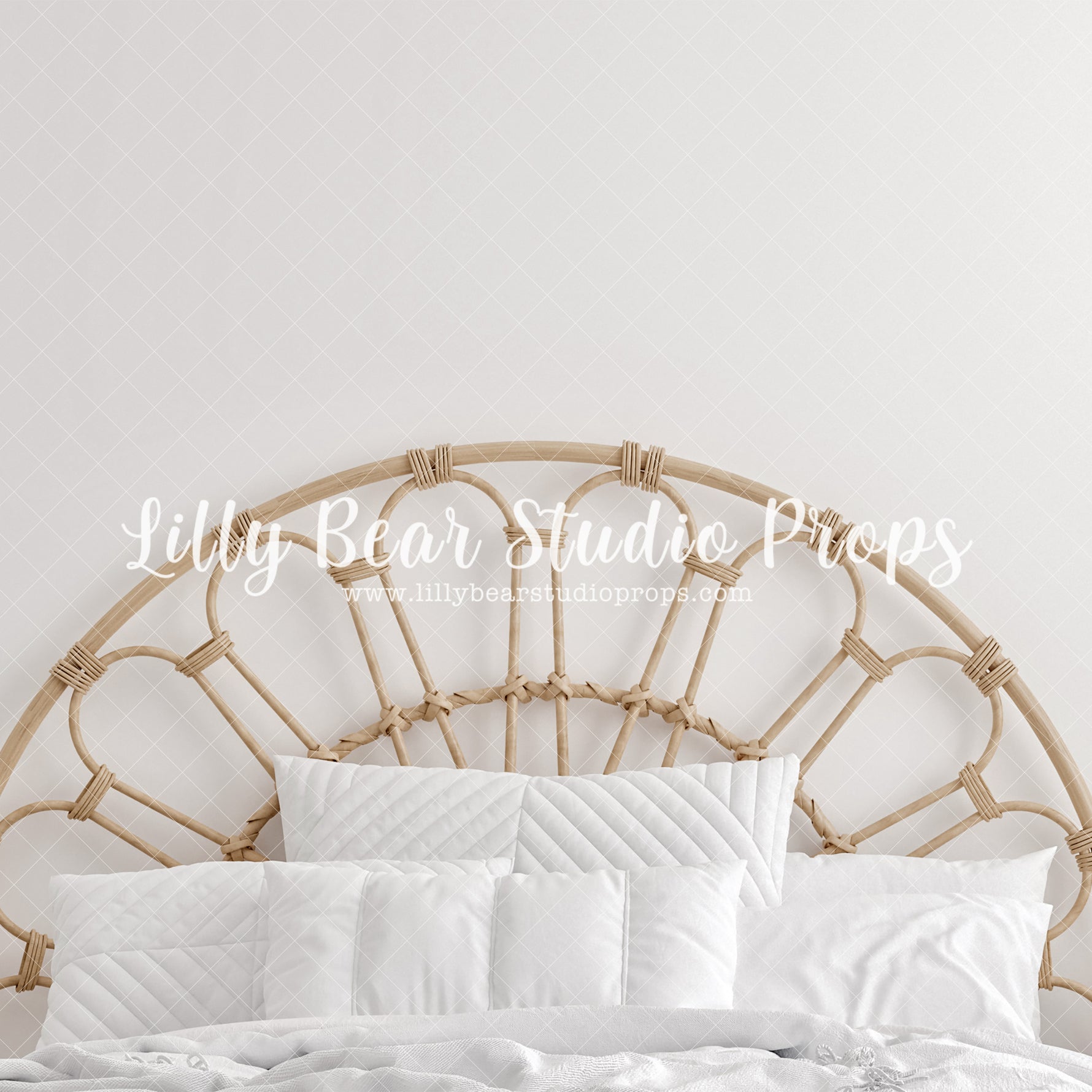 Bohemian Days - Lilly Bear Studio Props, bamboo, bamboo bed, bamboo peacock bed, bed, bed time, boho, boho arch, boho bed, boho chic, boho room, Fabric, FABRICS, peacock bed, scandi, scandinavian, spring, spring boho, white bed, Wrinkle Free Fabric