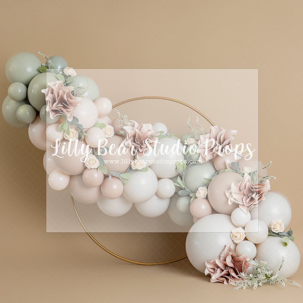 Boho Blooming Spring - Lilly Bear Studio Props, boho, boho balloon garland, boho balloons, boho chic, boho garland, boho rings, boho spring, FABRICS, one