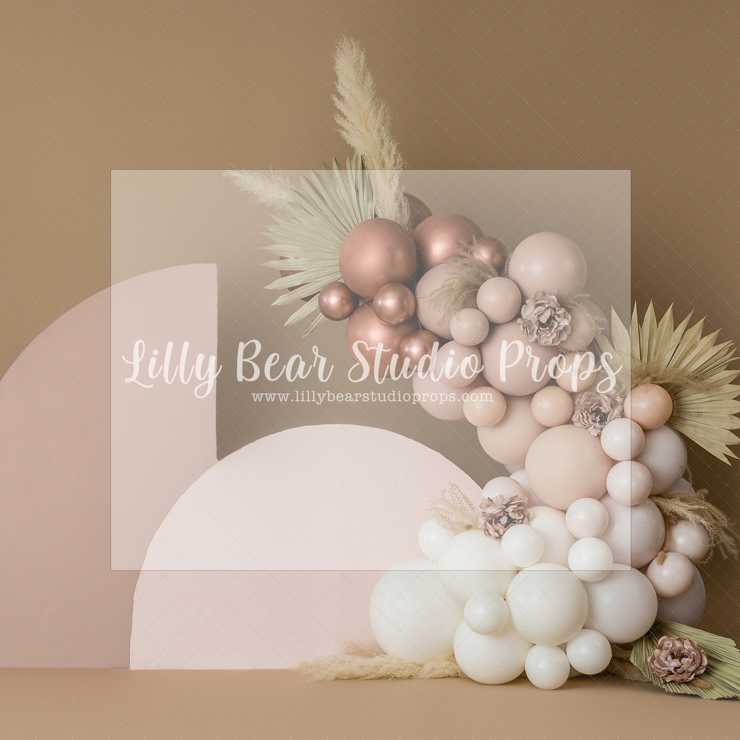 Boho Girl Arches - Lilly Bear Studio Props, boho, boho balloon garland, boho balloons, boho chic, boho garland, boho rings, boho spring, FABRICS, one