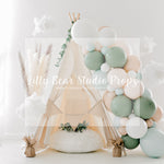 Boho In The Clouds - Lilly Bear Studio Props, boho, boho arch, boho chic, boho greenery, boho lounge, boho spring, boho teepee, boho tent, FABRICS, floral boho, spring boho, wood boho