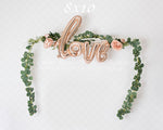Boho Love by Amber Costa Photography sold by Lilly Bear Studio Props, boho - christmas - Fabric - FABRICS - girl - love