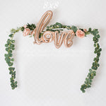 Boho Love by Amber Costa Photography sold by Lilly Bear Studio Props, boho - christmas - Fabric - FABRICS - girl - love