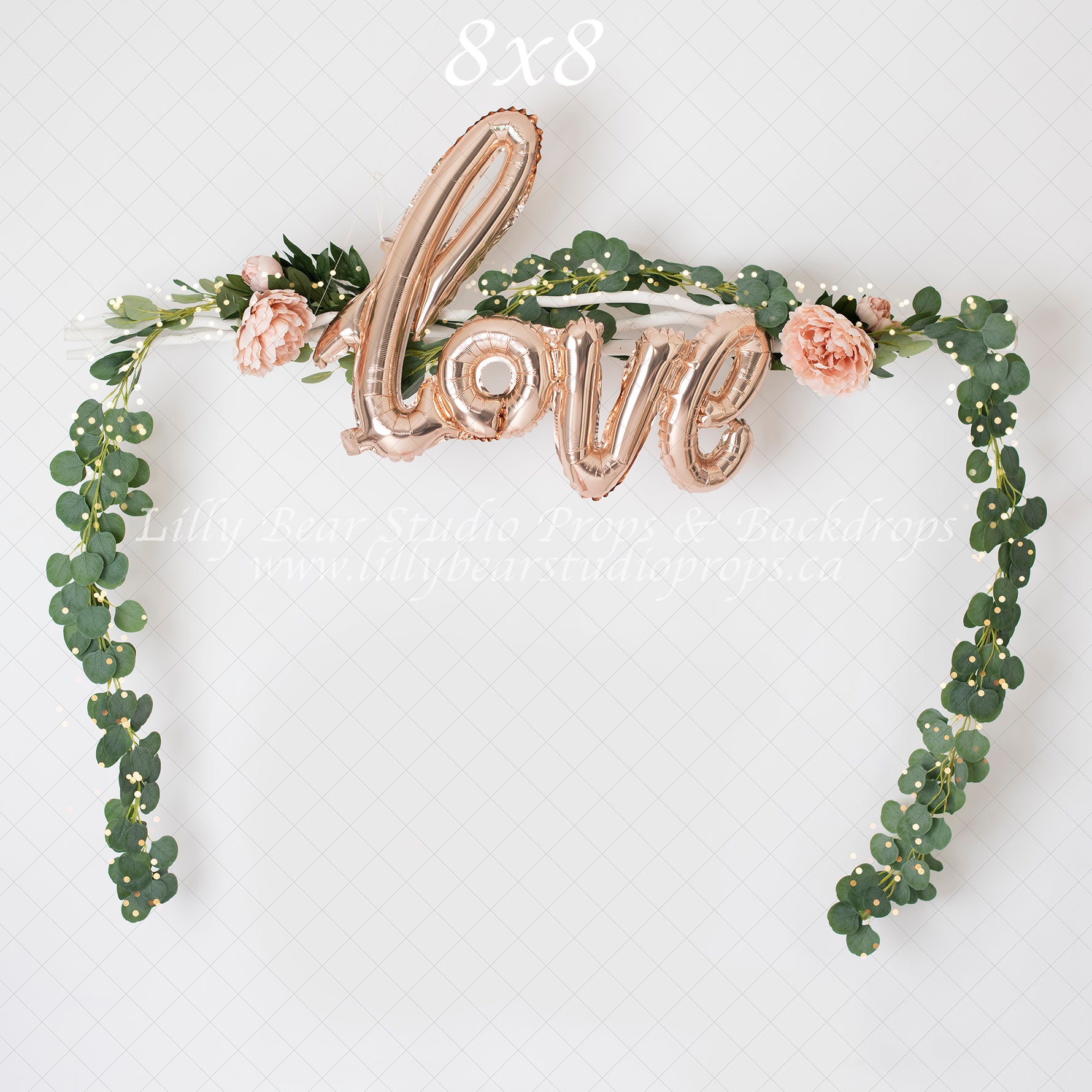 Boho Love by Amber Costa Photography sold by Lilly Bear Studio Props, boho - christmas - Fabric - FABRICS - girl - love