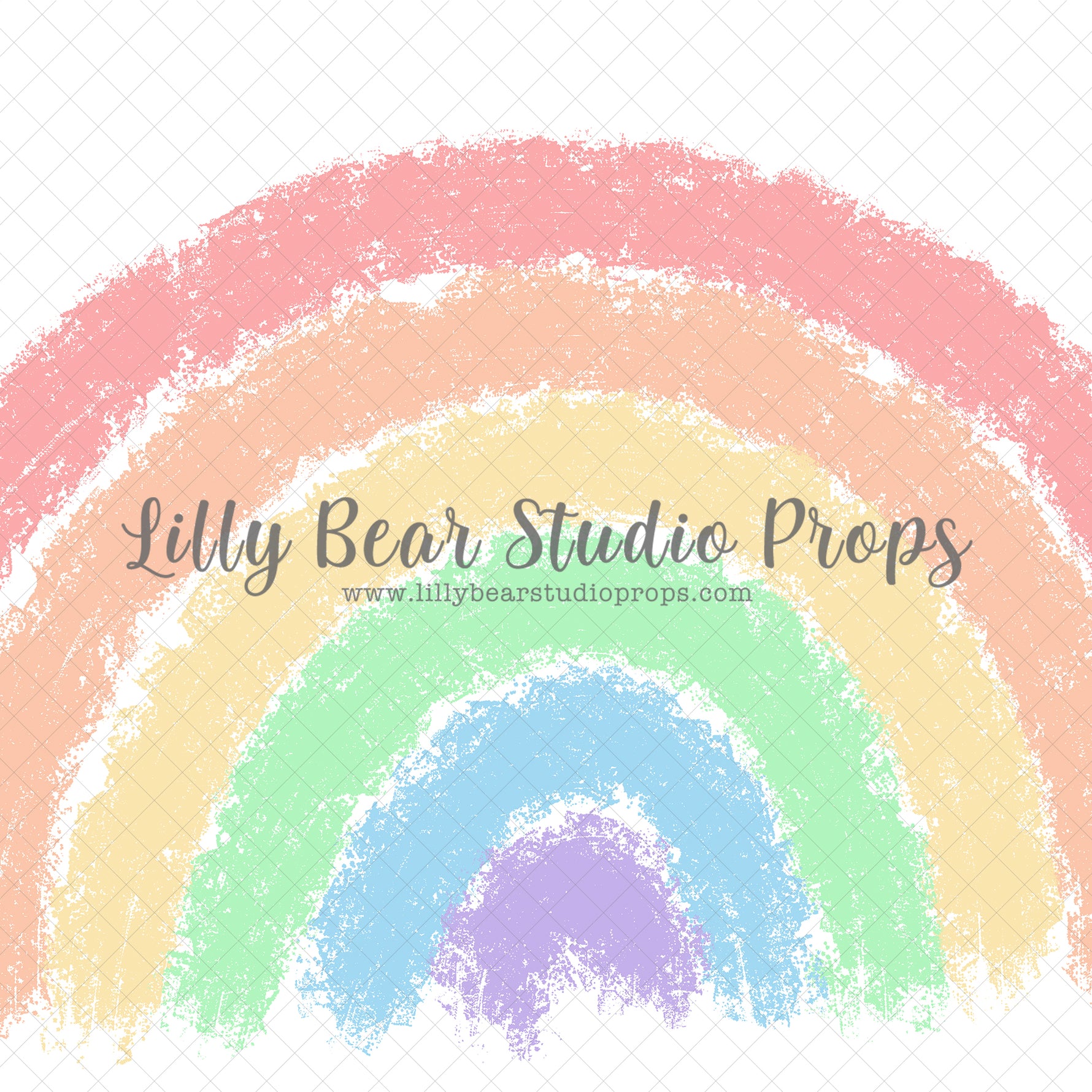 Boho Pastel Rainbow - Lilly Bear Studio Props, boho, boho chic, boho pastel rainbow, boho rainbow, Fabric, pastel rainbow, spring rainbow, Wrinkle Free Fabric
