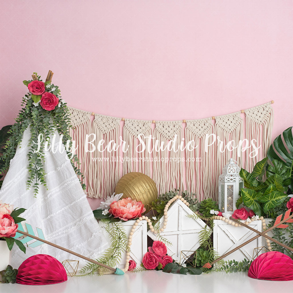 Boho Summer by Sweet Memories Photos By Carolyn sold by Lilly Bear Studio Props, arrows - boho - boho chic - Fabric - h