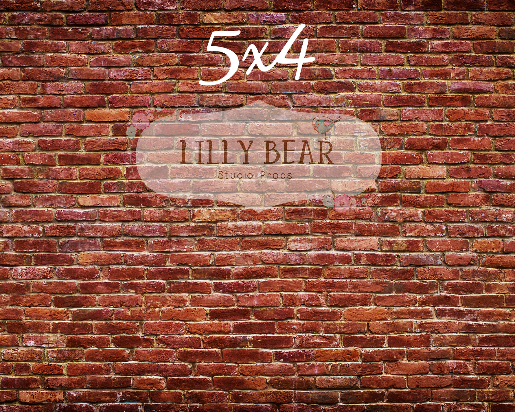 Boston Brick Wall by Lilly Bear Studio Props sold by Lilly Bear Studio Props, fabric - FABRICS - poly - vinyl - Wrinkle