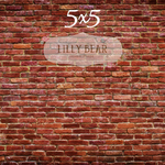 Boston Brick Wall by Lilly Bear Studio Props sold by Lilly Bear Studio Props, fabric - FABRICS - poly - vinyl - Wrinkle