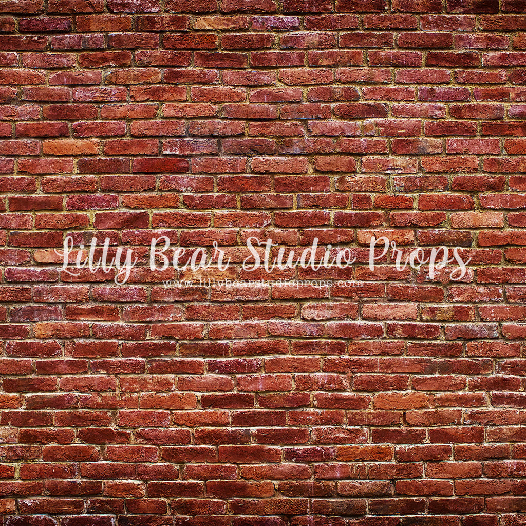 Boston Brick LB Pro Floor by Lilly Bear Studio Props sold by Lilly Bear Studio Props, brick - distressed - distressed b