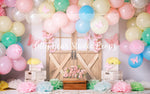 Bright & Blushful - Lilly Bear Studio Props, barn doors, butterflies, butterfly, butterfly balloons, butterfly colours, butterfly flowers, cake smash, doors, gold, gold palms, leaves, pastel, pastel balloon wall, pastel balloons, pastel blue, pastel green, pastel orange, pastel pink, pastel purple, pastel rainbow, pastel wall, pastel yellow, pink butterflies