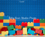 Build Them Up by Lilly Bear Studio Props sold by Lilly Bear Studio Props, blocks - blue - boys - building blocks - cake